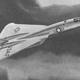 An artist’s impression shows one of the delta wing configurations considered for the Rapier. Another was a classic delta wing. (Author unknown)